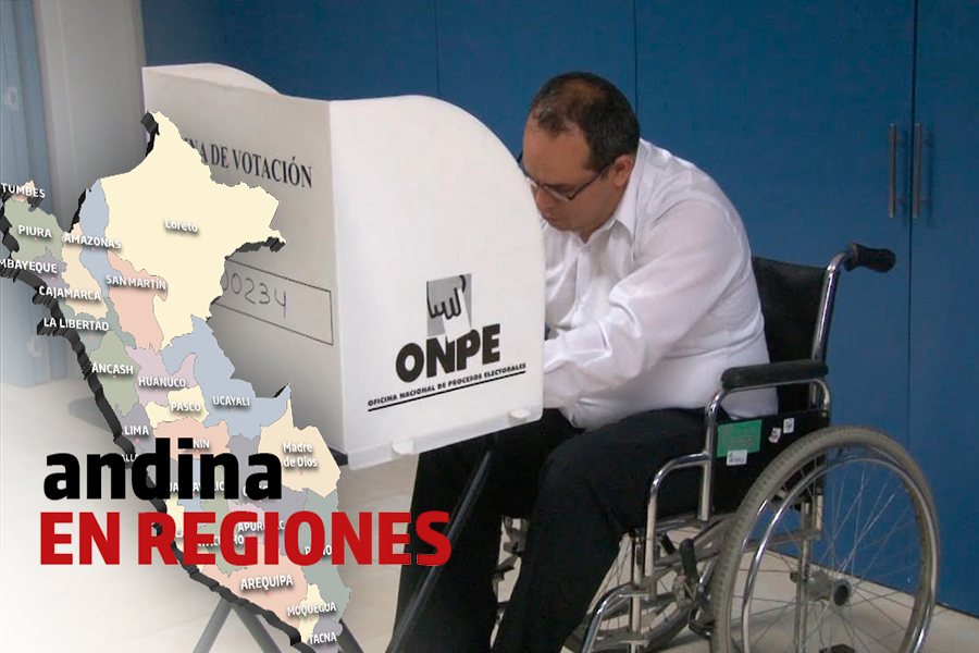Andina en regiones: más de 8 mil electores con discapacidad votarán en las ERM 2026 Lambayeque